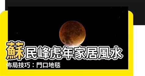 2023門口地毯顏色蘇民峰|蘇民峯地毯風水秘笈